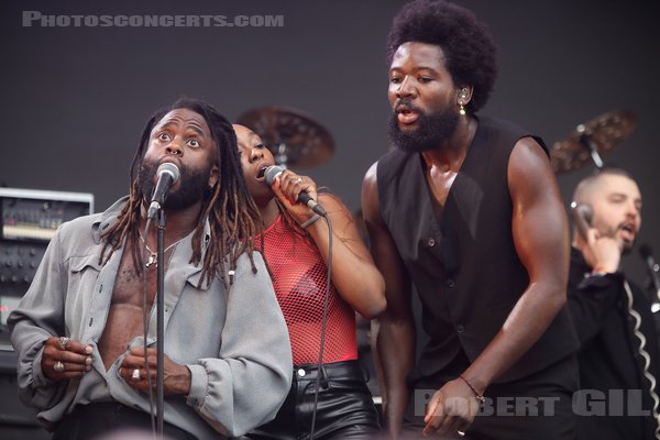 YOUNG FATHERS - 2023-08-27 - SAINT CLOUD - Domaine National - Scene du Bosquet - 